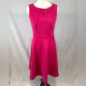 Alyx beautiful pink pleated fit and flare dress size 4